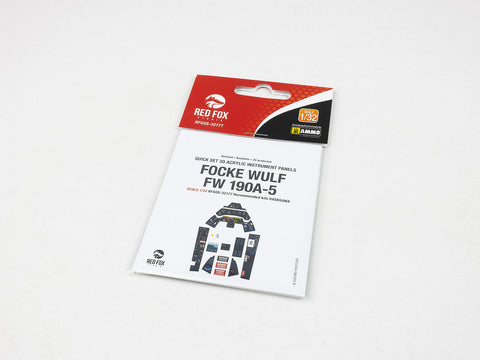 レッドフォックススタジオ RFSQS-32177 1/32 Fw 190A-5 (ハセガワ用)