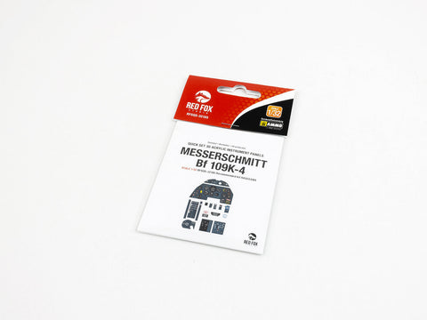 レッドフォックススタジオ RFSQS-32185 1/32 Bf 109K-4 (ハセガワ用)