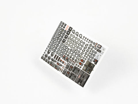 レッドフォックススタジオ RFSQS-32187 1/32 インストゥルメッツ & ゲージ セット WWIIアメリカ空軍 (汎用)