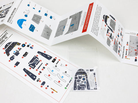 レッドフォックススタジオ RFSQS-32198 1/32 メッサーシュミット Bf 109G-10 (トランぺッター用)