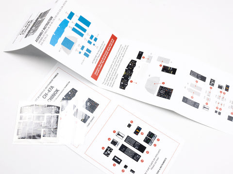 レッドフォックススタジオ RFSQS-35007 1/35 CH-47A チヌーク (トランぺッター用)