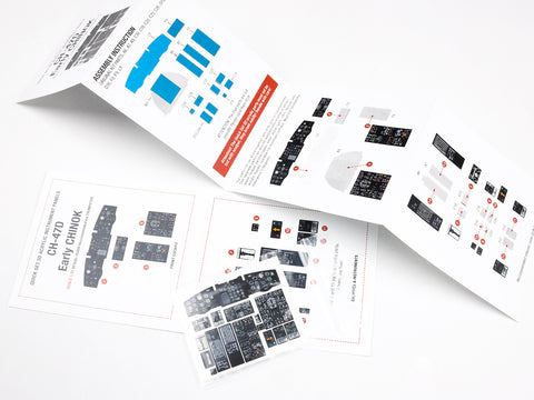 レッドフォックススタジオ RFSQS-35008 1/35 CH-47D 初期型チヌーク (トランぺッター用)