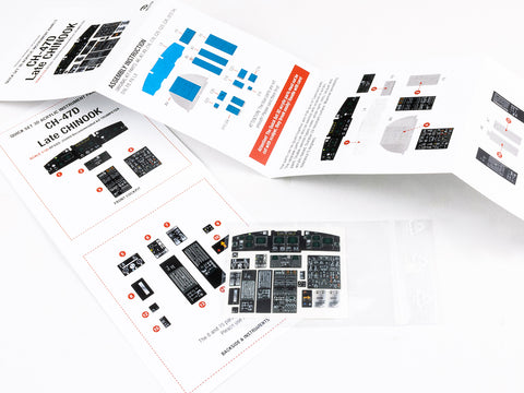 レッドフォックススタジオ RFSQS-35009 1/35 CH-47D 後期型チヌーク (トランぺッター用)