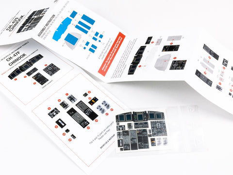 レッドフォックススタジオ RFSQS-35010 1/35 CH-47F チヌーク (トランぺッター用)
