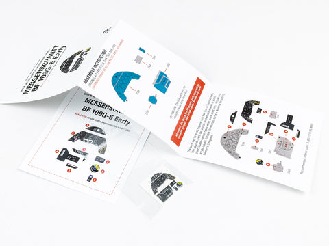 レッドフォックススタジオ RFSQS-35011 1/35 メッサーシュミット Bf 109G-6 (ボーダー用)