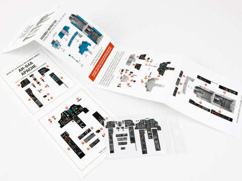 レッドフォックススタジオ RFSQS-35014 1/35 AH-64 A アパッチ (アカデミー用)