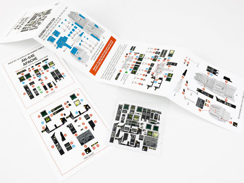 レッドフォックススタジオ RFSQS-35025 1/35 AH-64E アパッチ (タコム用)