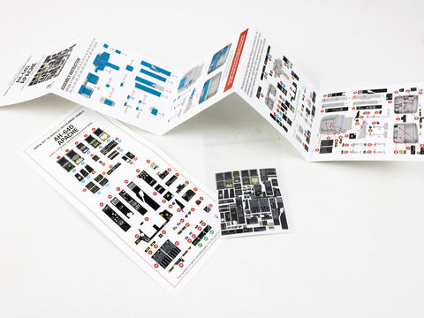 レッドフォックススタジオ RFSQS-35028 1/35 AH-64D アパッチ (Meng用)