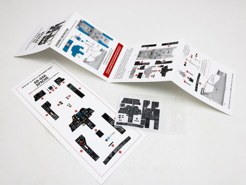 レッドフォックススタジオ RFSQS-35032 1/35 AH-64A アパッチ (トランぺッター用)