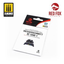 レッドフォックススタジオ RFSQS-48003 1/48 メッサーシュミット Bf 109E-1(エデュアルド用)