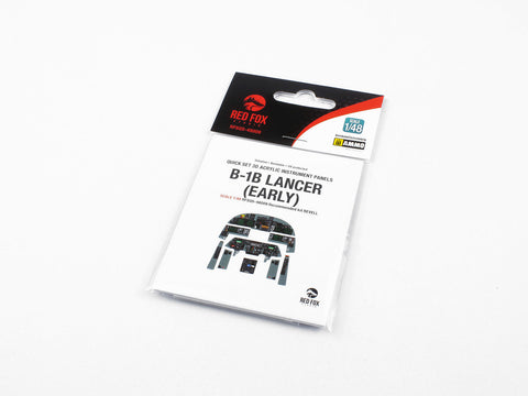 レッドフォックススタジオ RFSQS-48009 1/48 ロックウェル B-1B ランサー(初期型)(レベル用)