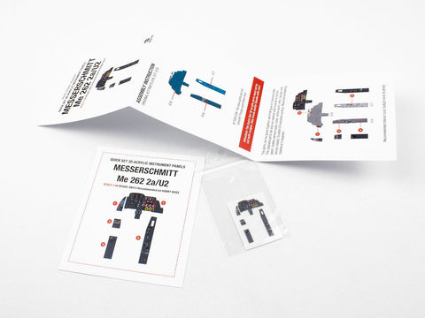 レッドフォックススタジオ RFSQS-48013 1/48 メッサーシュミット Me 262 A-2a/U2(ホビーボス用)