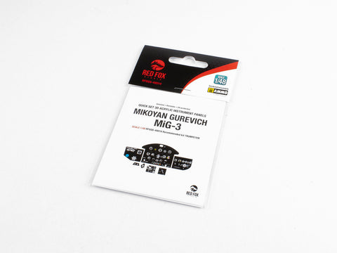 レッドフォックススタジオ RFSQS-48014 1/48 ミコヤン・グレビッチ MiG-3(トランペット用)