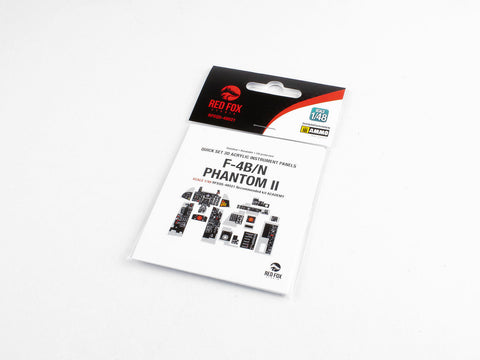 レッドフォックススタジオ RFSQS-48021 1/48 F-4B/N ファントムII(アカデミー用)