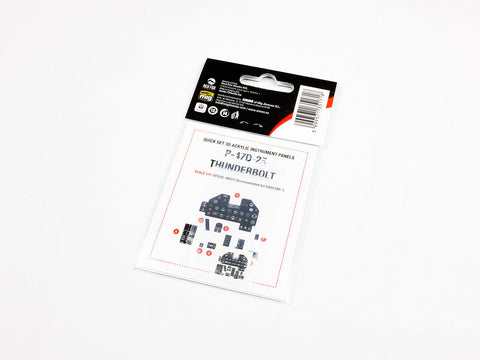 レッドフォックススタジオ RFSQS-48022 1/48 P-47D-25 サンダーボルト(ハセガワ用)