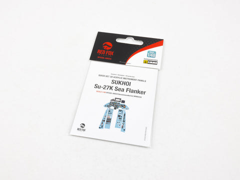 レッドフォックススタジオ RFSQS-48024 1/48 Su-27K シーフランカー(ミニベース用)