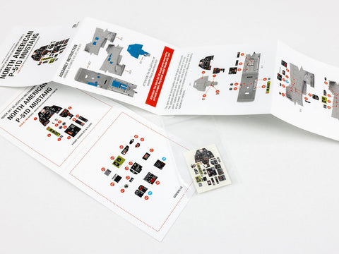 レッドフォックススタジオ RFSQS-48030 1/48 P-51D マスタング(タミヤ用)