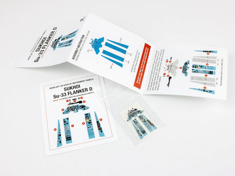 レッドフォックススタジオ RFSQS-48037 1/48 Su-33 フランカーD(キネティック用)