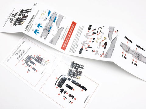 レッドフォックススタジオ RFSQS-48047 1/48 IA 58 プカラ(キネティック用)