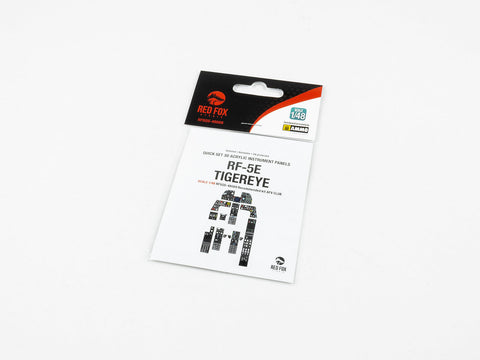 レッドフォックススタジオ RFSQS-48069 1/48 RF-5E タイガーアイ(AFVクラブ用)