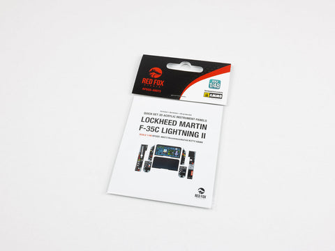 レッドフォックススタジオ RFSQS-48073 1/48 F-35C ライトニングII(キティホーク用)