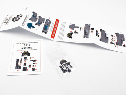 レッドフォックススタジオ RFSQS-48092 1/48 F-51D マスタング(タミヤ用)