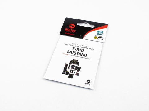 レッドフォックススタジオ RFSQS-48092 1/48 F-51D マスタング(タミヤ用)