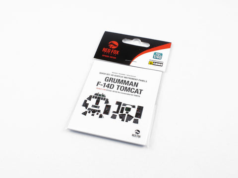 レッドフォックススタジオ RFSQS-48100 1/48 グラマン F-14D トムキャット(タミヤ用)
