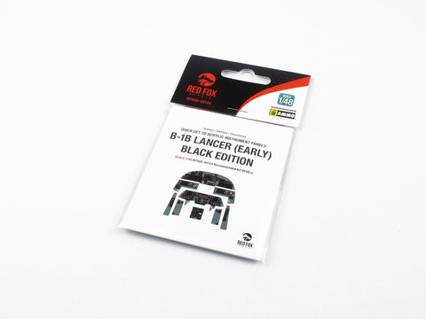 レッドフォックススタジオ RFSQS-48124 1/48 ロックウェル B-1B ランサー(初期型)BE(レベル用)