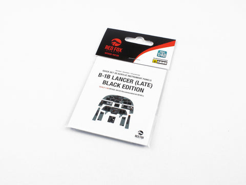 レッドフォックススタジオ RFSQS-48126 1/48 ロックウェル B-1B ランサー(後期型)BE(レベル用)