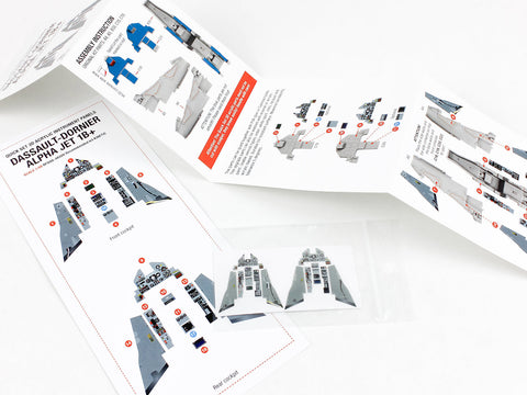 レッドフォックススタジオ RFSQS-48206 1/48 ダッソー・ドルニエ アルファジェット 1B+(キネティック用)