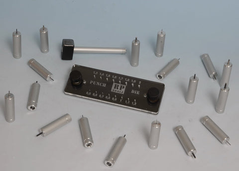 RPツールズ RP-PD 丸パンチ・ダイセット(スモール) 0.5-2.0mm