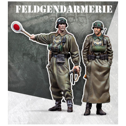 スケール75 SW48-003 1/ 48 ドイツ 野戦憲兵セット(2体)