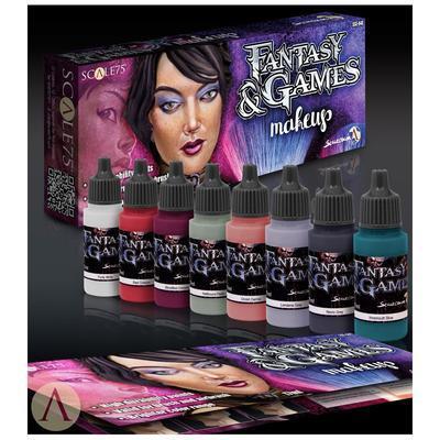 スケール75 SSE-048 メイクアップ ペイントセット (水性アクリル)(8本入)