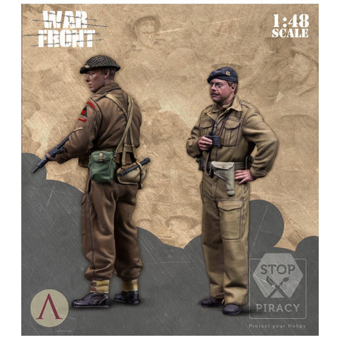 スケール75 SW48-010 1/ 48 イギリス軍セット(2体)