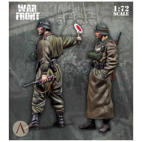 スケール75 SW72-003 1/72 ドイツ野戦憲兵セット(2体)