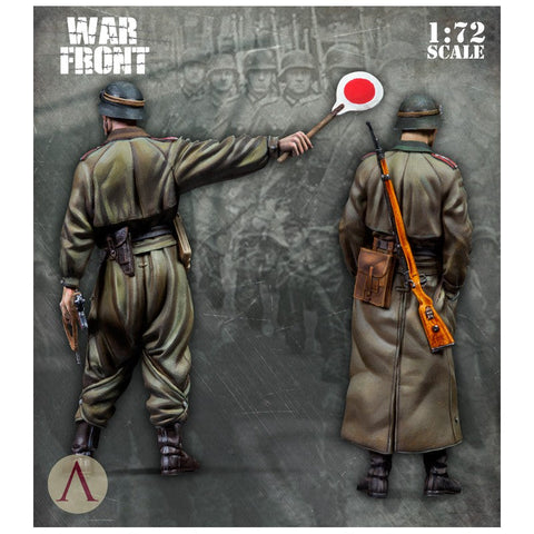 スケール75 SW72-003 1/72 ドイツ野戦憲兵セット(2体)