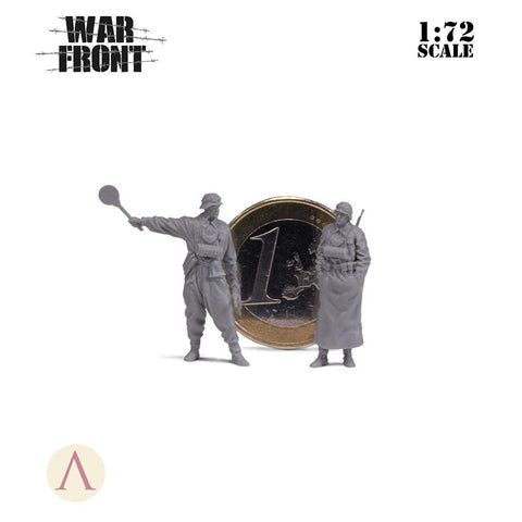 スケール75 SW72-003 1/72 ドイツ野戦憲兵セット(2体)