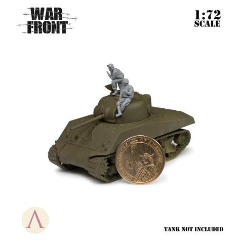 スケール75 SW72-005 1/72 アメリカ戦車兵セット (2体)