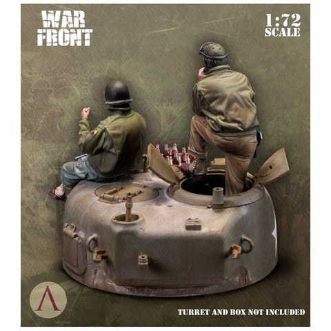 スケール75 SW72-005 1/72 アメリカ戦車兵セット (2体)