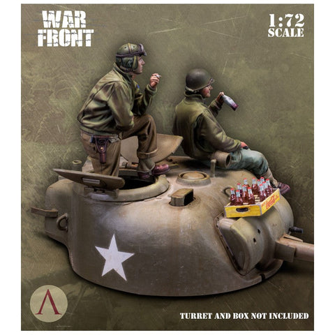 スケール75 SW72-005 1/72 アメリカ戦車兵セット (2体)