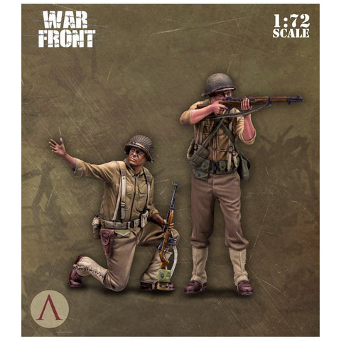 スケール75 SW72-009 1/72 アメリカ軍歩兵セット(2体)