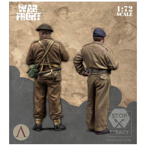 スケール75 SW72-010 1/72 イギリス軍セット(2体)