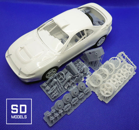 SDモデル SD-T02+1 1/24 トヨタ セリカ ST185 【1993 ターマック】 追加パーツ ハセガワ対応