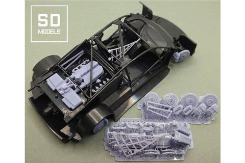 SDモデル SD-AD01 1/24 アウディ R8 LMS GT3 追加パーツ NUNU対応