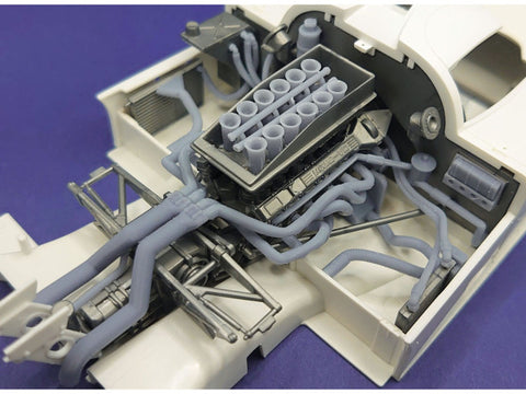 SDモデル SD-J02+1 1/24 ジャガー XJR-9 LM エンジン追加パーツ 【マステ付き】 タミヤ対応