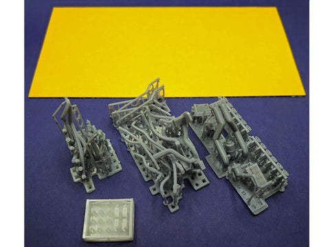 SDモデル SD-J02+1 1/24 ジャガー XJR-9 LM エンジン追加パーツ 【マステ付き】 タミヤ対応
