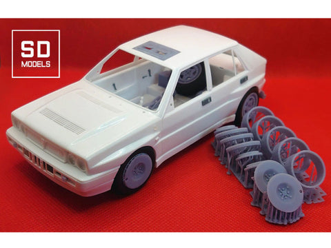 SDモデル SD-L02+1 1/24 デルタ16V 【1989サンレモ・ターマック】 追加パーツ ハセガワ対応