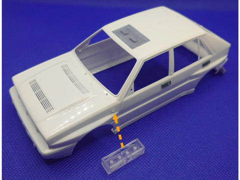 SDモデル SD-L02 1/24 ランチア デルタ16V 【1989-90】 追加パーツ ハセガワ対応
