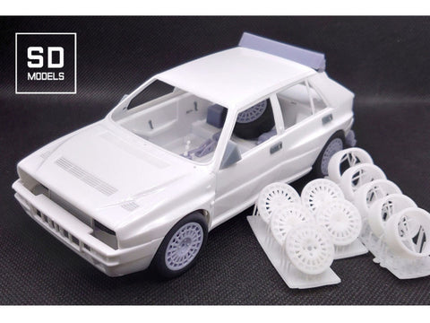 SDモデル SD-L03+1 1/24 ランチア スーパーデルタ 【ターマック】 追加パーツ ハセガワ対応